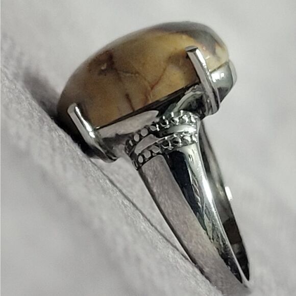 Venus Jasper Ring Size 5 - Picture 6 of 7
